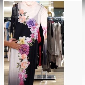 AFRM Multicolor Floral Long Sleeve Dress